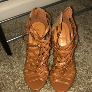 Tan wedges